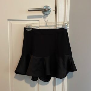Black Zara basics skort